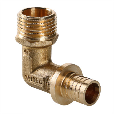 Уголок 16(2,2) х 1/2' надвижной/нар.р. аксиальный Valtec VTm.453.BG.001604
