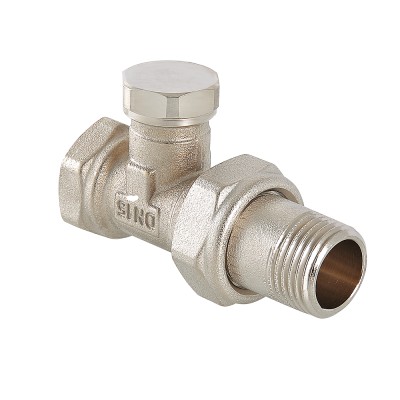 Клапан запорный 3/4' прямой для радиаторов Valtec VT.020.N.05