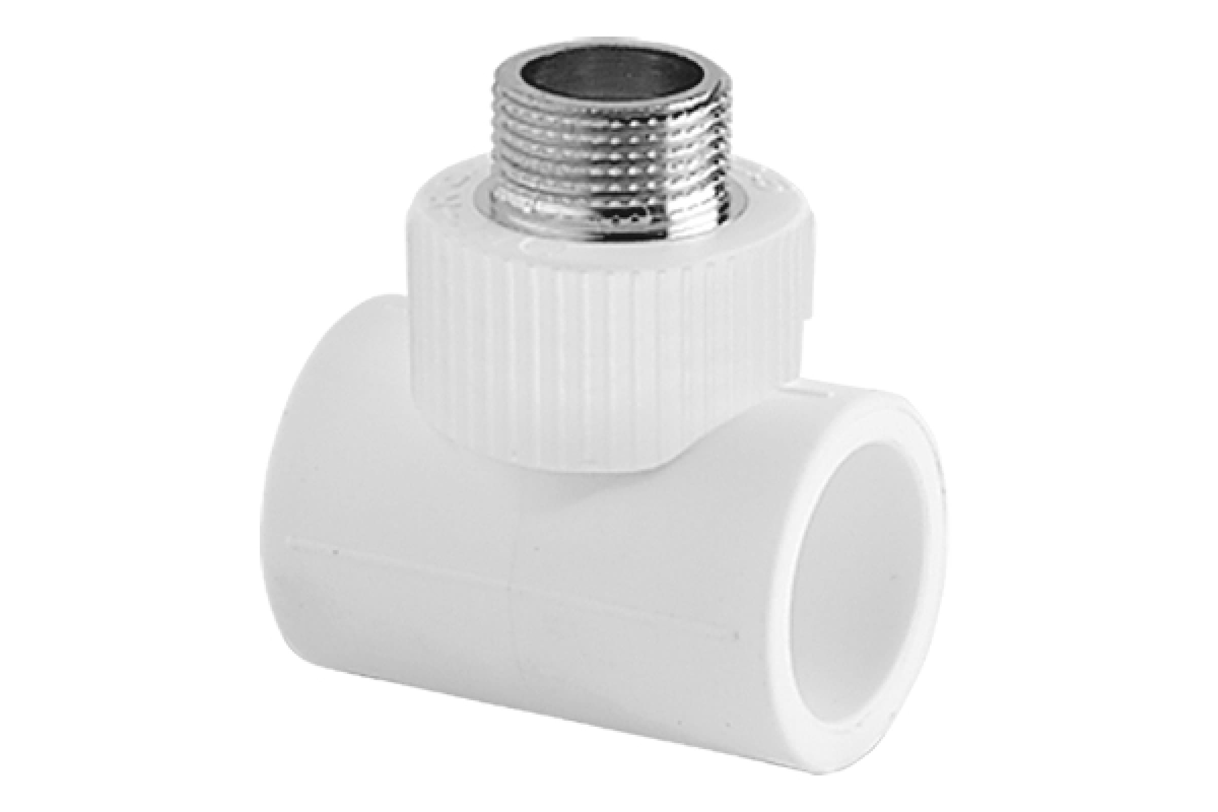 PN Тройник комбинированный наружная резьба 32x1/2x32  Tebo TR-TB