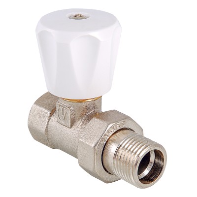 Клапан регулировки 1/2' прямой ручной для радиаторов Valtec VT.008.LN.04